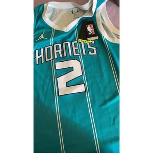 Jordan Men's Charlotte Hornets LaMelo Ball #3 Teal Dri-FIT Swingman Jersey